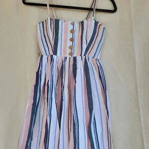 Free People Spaguetti Straps Midi Dress Size XS